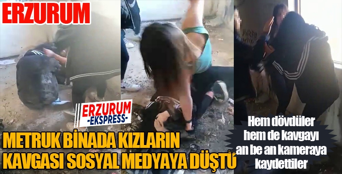 Kız öğrenci başka bir kızı metruk binada öldüresiye dövdü