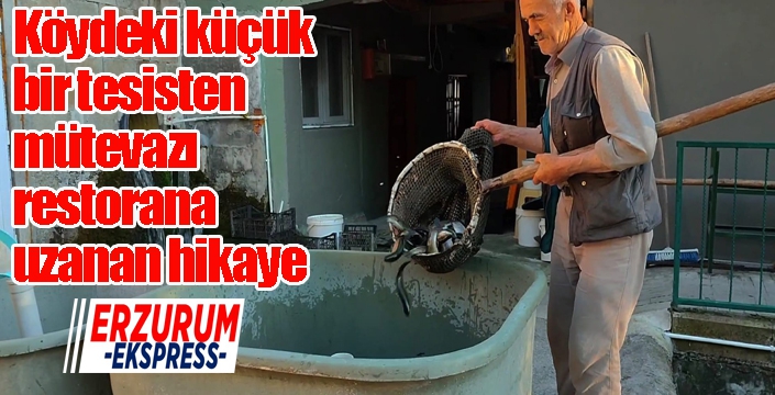 Köydeki küçük bir tesisten mütevazı restorana uzanan hikaye