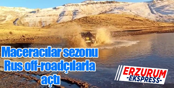 Maceracılar sezonu Rus off-roadçılarla açtı