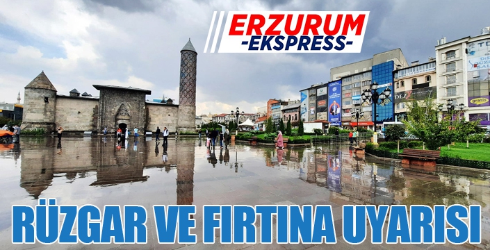 Meteorolojiden kuvvetli rüzgar ve fırtına uyarısı