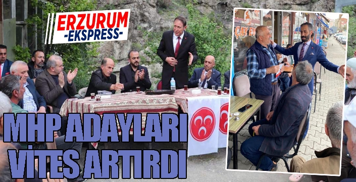 MHP ADAYLARI VİTES ARTIRDI