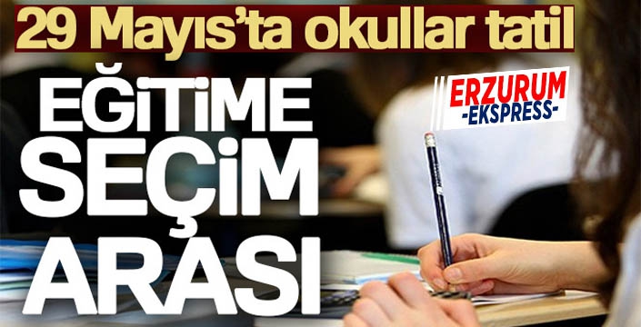 Milli Eğitim Bakanı Özer açıkladı: Eğitime seçim arası