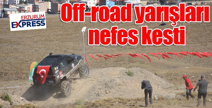 Off-road yarışları nefes kesti