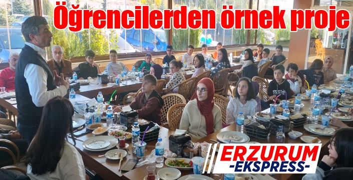 Öğrencileri örnek yapan proje