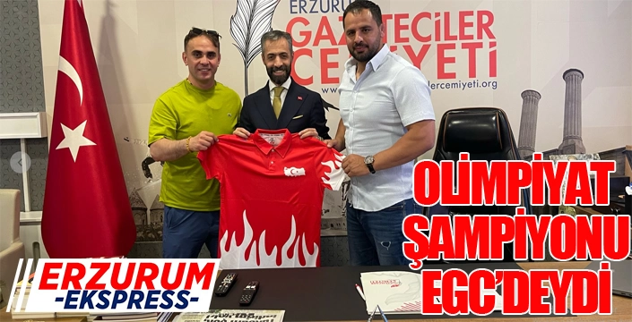 Olimpiyat Şampiyonu EGC'deydi...