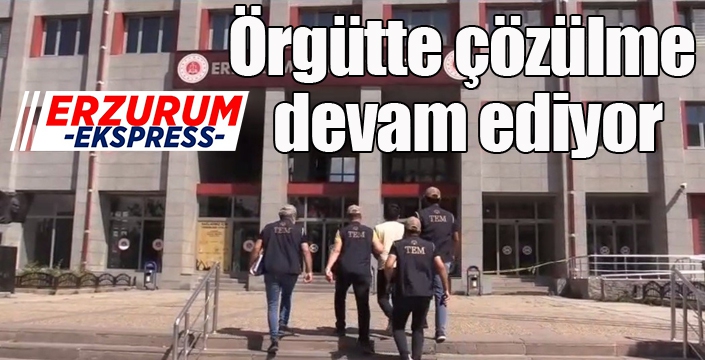 Örgütte çözülme devam ediyor