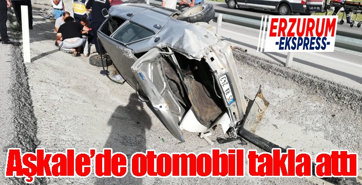 Otomobil takla attı: 5 yaralı