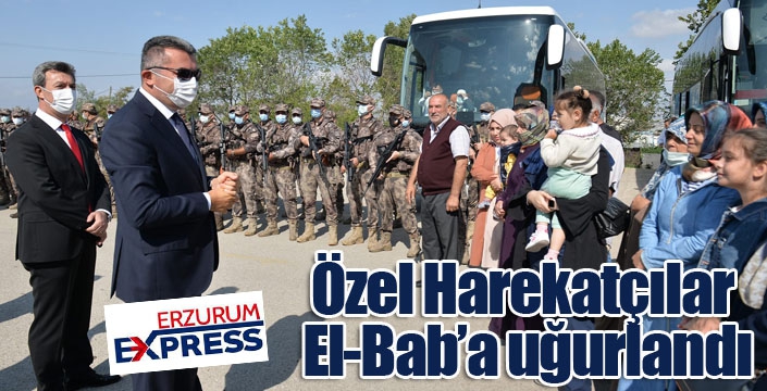 Özel Harekatçılar El-Bab’a uğurlandı