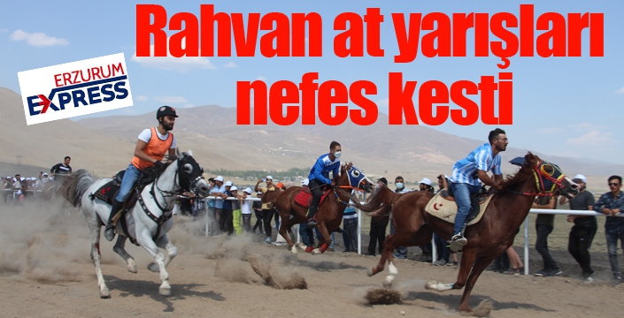 Rahvan at yarışları nefes kesti