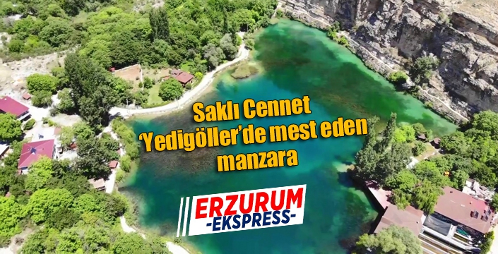 Saklı Cennet ‘Yedigöller’de mest eden manzara