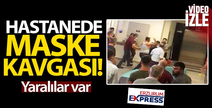 Hastanede güvenlikçiler ile vatandaşların maske kavgası: 3 yaralı