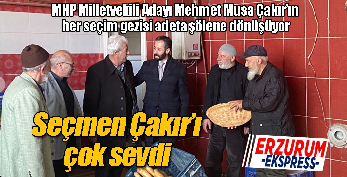 Seçmen Çakır’ı çok sevdi 