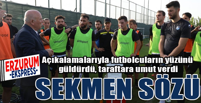 Sekmen'den futbolculara açık çek: Her zamankinden daha fazla...