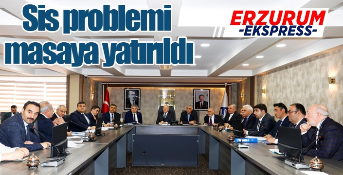 Sis problemi masaya yatırıldı