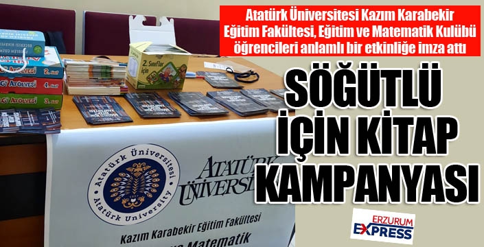 Söğütlü için kitap kampanyası...