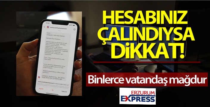 Sosyal medyada yeni dolandırıcılık: 'Çalınan hesaplarda terör propagandası yapılıyor'