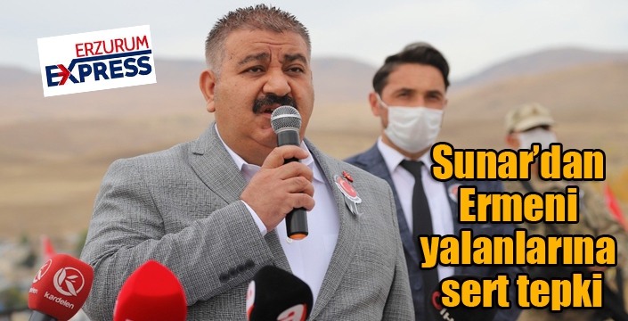 Sunar’dan Ermeni yalanlarına sert tepki