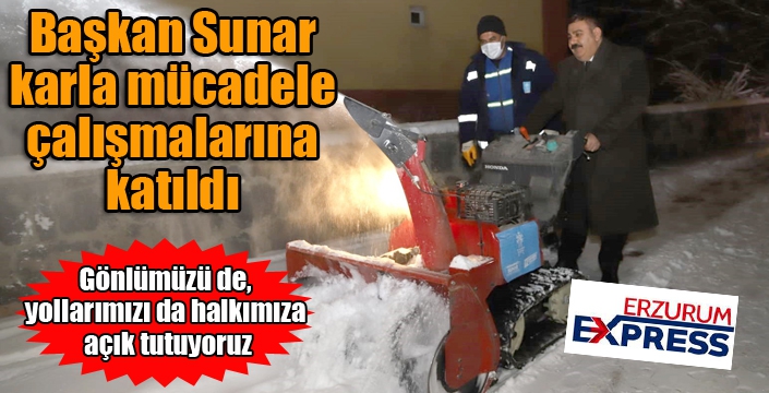 Sunar, ‘Gönlümüzü de, yollarımızı da açık tutuyoruz’