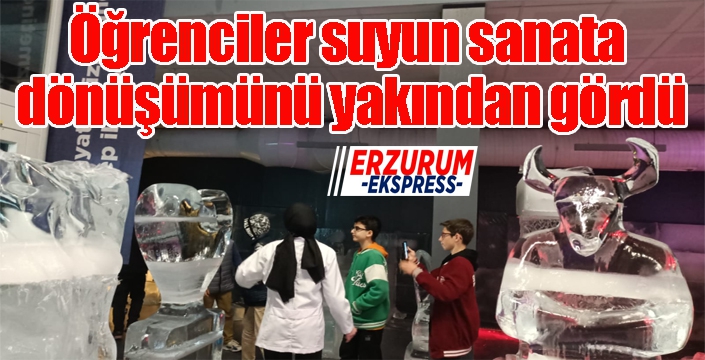 Suyun sanata dönüşümünü yakından gördüler