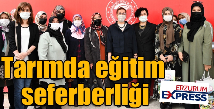 Tarımda eğitim seferberliği