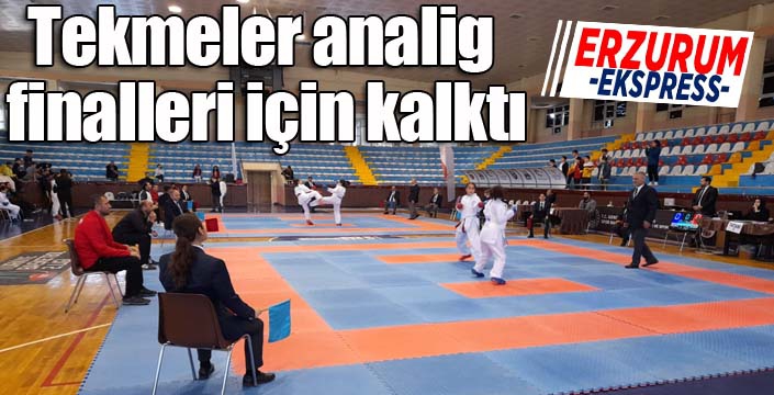 Tekmeler analig finalleri için kalktı