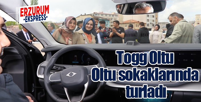 Togg Oltu, Oltu sokaklarında turladı