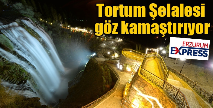 Tortum Şelalesi göz kamaştırıyor