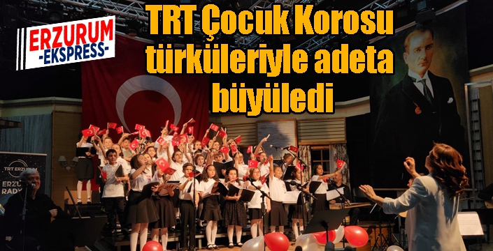 TRT Çocuk Korosu türküleriyle adeta büyüledi