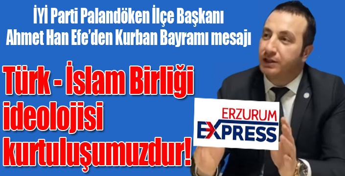 Türk İslam Birliği İdeolojisi Kurtuluşumuzdur!