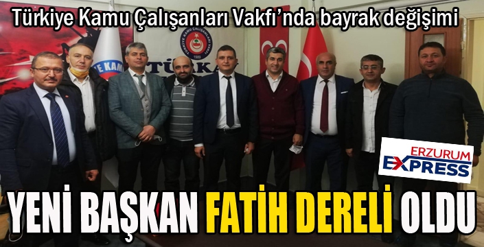 TÜRKAV'da bayrak değişimi...