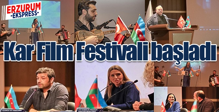 Uluslararası Kar Film Festivali, Atatürk Üniversitesi ev sahipliğinde gerçekleşiyor