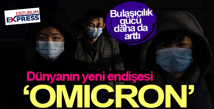 Uzmanından ‘omıcron' açıklaması: 'Bulaşıcılık gücü daha da arttı'