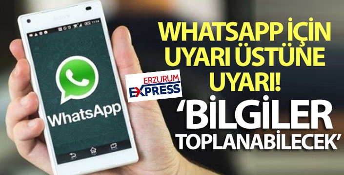 'WhatsApp'ta kişisel verilerin kullanımı hakkında önemli detaylar incelenmeli'