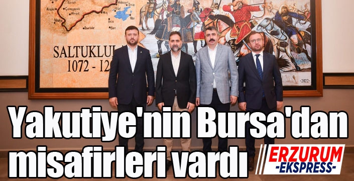 Yakutiye'nin Bursa'dan misafirleri vardı